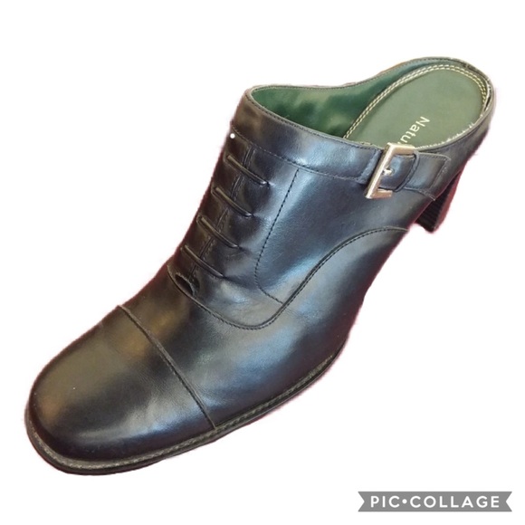 Naturalizer LEATHER PlatfrmClog Brazil US8.5N(9.5) - Picture 2 of 8